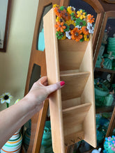 Load image into Gallery viewer, Wall Mail Sorter with Flowers