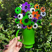 Load image into Gallery viewer, Vintage Mug with Halloween Flowers