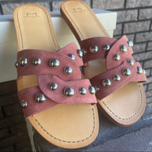Load image into Gallery viewer, NEW Marc Fisher Stud Sandals 8.5/9