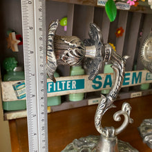 Load image into Gallery viewer, PAIR Silver Wall Sconce Candle