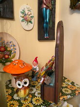 Load image into Gallery viewer, Wood Planter with Flowers