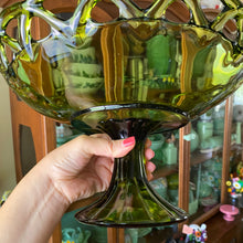 Load image into Gallery viewer, Large Glass Cake Stand