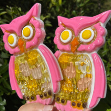 Load image into Gallery viewer, Pink Owl Fabric Belly