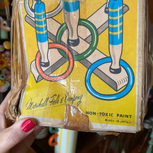 Load image into Gallery viewer, Vintage Ring Toss Toy