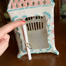 Load image into Gallery viewer, Vintage Ceramic Birdcage