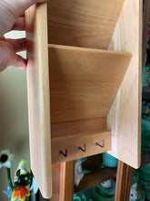 Load image into Gallery viewer, Wall Mail Sorter with Flowers