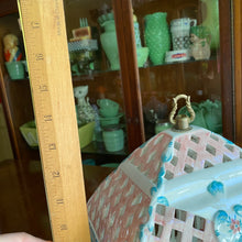 Load image into Gallery viewer, Vintage Ceramic Birdcage
