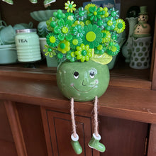 Load image into Gallery viewer, Green Apple with Flowers