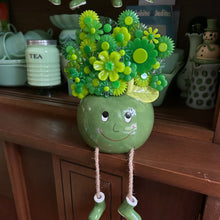 Load image into Gallery viewer, Green Apple with Flowers