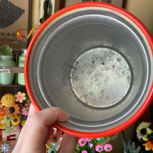 Load image into Gallery viewer, Red Flower Canister