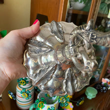 Load image into Gallery viewer, PAIR Silver Wall Sconce Candle