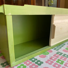 Load image into Gallery viewer, Vintage Avocado Cabinet