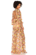 Load image into Gallery viewer, NEW Lace Floral Maxi Dress XS