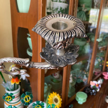 Load image into Gallery viewer, PAIR Silver Wall Sconce Candle