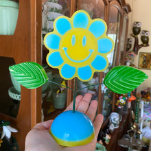 Load image into Gallery viewer, Blue & Yellow Flower Kinetic