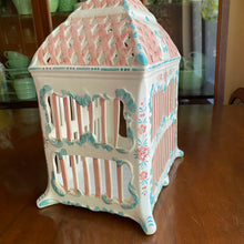 Load image into Gallery viewer, Vintage Ceramic Birdcage