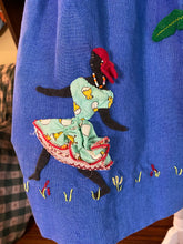 Load image into Gallery viewer, Caribbean Raised Detail Skirt Vintage