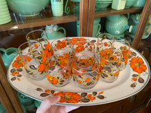 Load image into Gallery viewer, Enamel Platter & Glasses