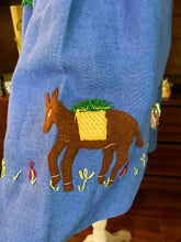 Load image into Gallery viewer, Caribbean Raised Detail Skirt Vintage