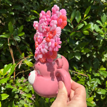 Load image into Gallery viewer, Pink Care Bear Mug with Flowers
