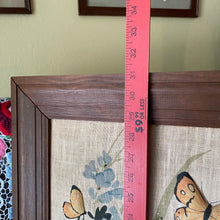 Load image into Gallery viewer, Framed Large Butterfly Fabric Print
