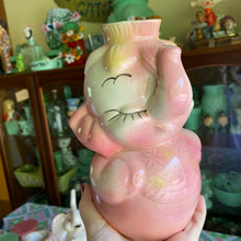 Load image into Gallery viewer, Pink Elephant Decanter/Vase

