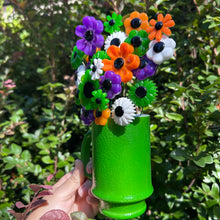 Load image into Gallery viewer, Vintage Mug with Halloween Flowers
