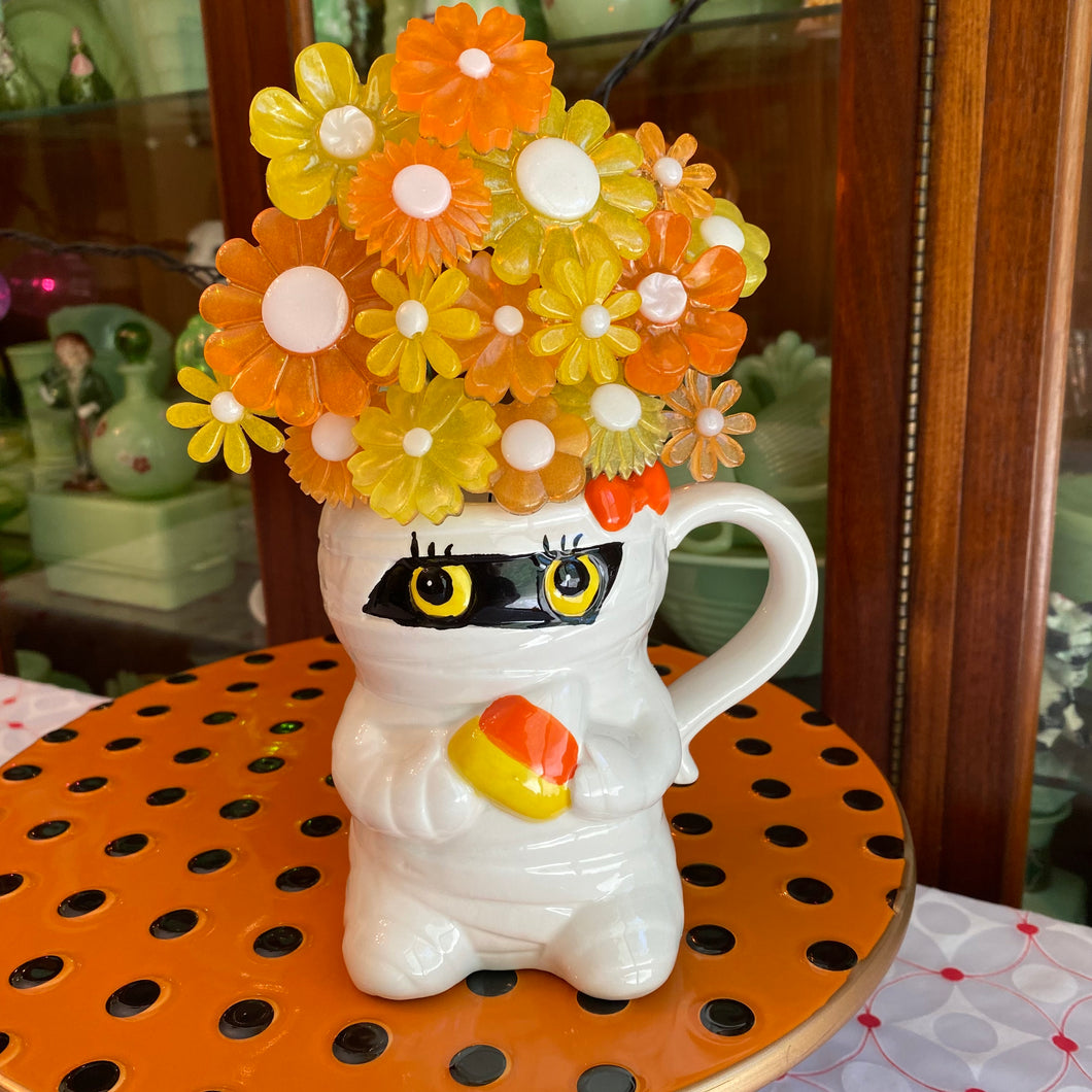 Mummy Mug with Flowers