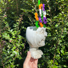 Load image into Gallery viewer, Funny Face with Halloween Flowers
