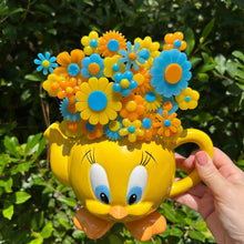 Load image into Gallery viewer, Tweety Teapot with Flowers
