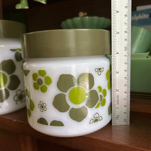 Load image into Gallery viewer, Green Flower Canister Set
