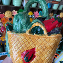 Load image into Gallery viewer, Majolica Vegatable Pitcher
