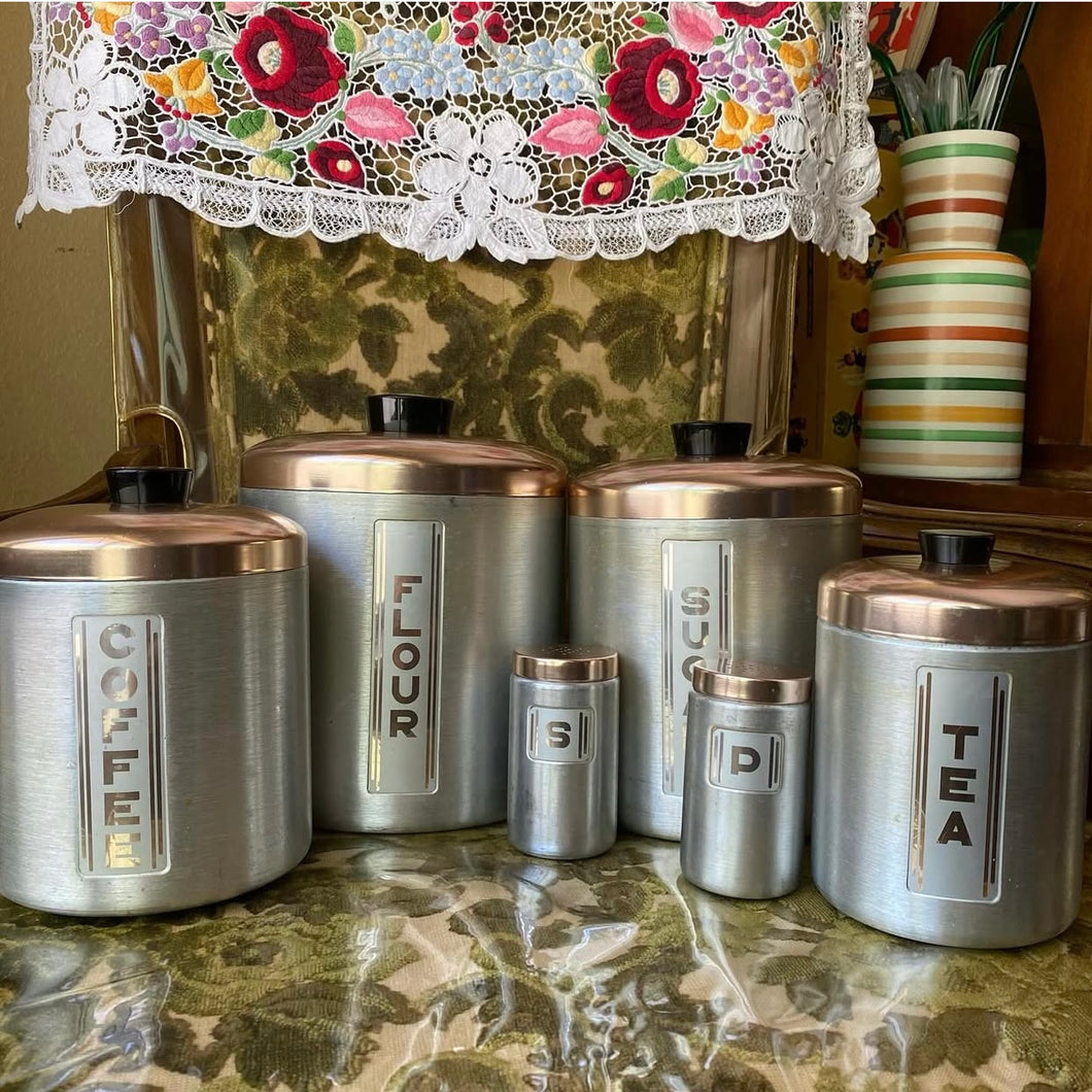 Canister and Shaker Set