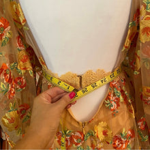 Load image into Gallery viewer, NEW Lace Floral Maxi Dress XS
