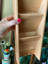 Load image into Gallery viewer, Wall Mail Sorter with Flowers
