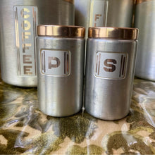Load image into Gallery viewer, Canister and Shaker Set
