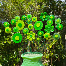 Load image into Gallery viewer, Green Flowers Set 25
