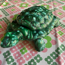 Load image into Gallery viewer, Drippy Lidded Turtle Dish
