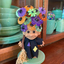 Load image into Gallery viewer, Witch Troll with Flowers

