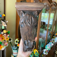 Load image into Gallery viewer, Horse Head Wall Sconce 90s
