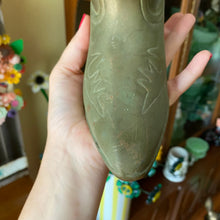 Load image into Gallery viewer, Vintage Brass Boot
