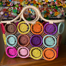 Load image into Gallery viewer, New! Raffia HatAttack Bag BIG!
