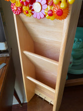 Load image into Gallery viewer, Wall Mail Sorter with Flowers
