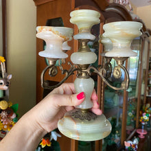 Load image into Gallery viewer, Onyx Candelabra

