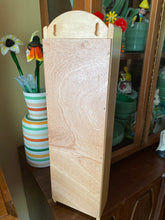 Load image into Gallery viewer, Wall Mail Sorter with Flowers
