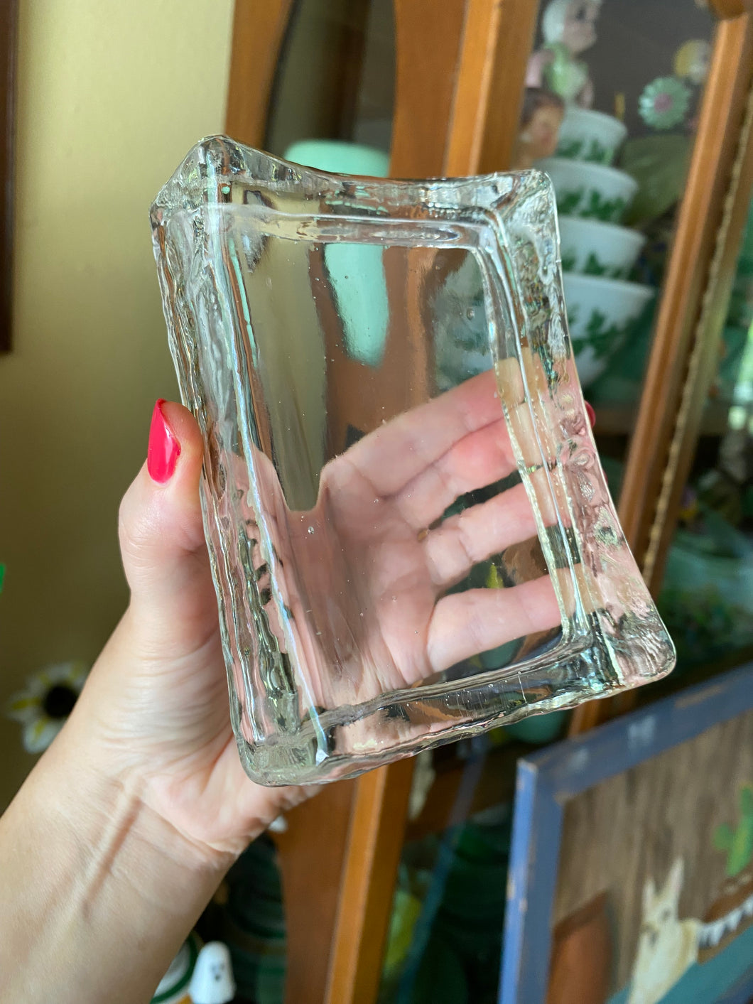 LE Smith Clear Glass Dish