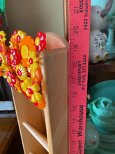 Load image into Gallery viewer, Wall Mail Sorter with Flowers
