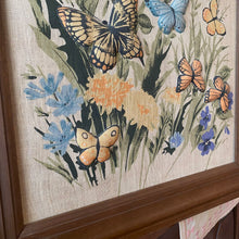 Load image into Gallery viewer, Framed Large Butterfly Fabric Print
