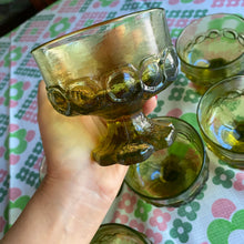 Load image into Gallery viewer, SIX Uranium Tiffin Goblets
