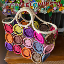 Load image into Gallery viewer, New! Raffia HatAttack Bag BIG!
